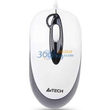 双飞燕（A4tech）WM-250 有线针光截屏鼠 亮光黑色