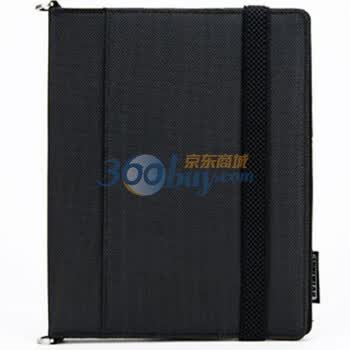 腾威尔 ipad2 尼龙单肩挎包 黑边 黑面配黑皮筋 含贴膜