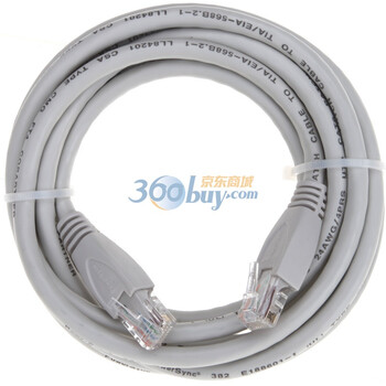 包尔星克（PowerSync）C65B03W 六类纯铜网线 3米