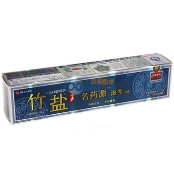 LG竹盐名药源滋养牙膏145g（新老包装随机发送）