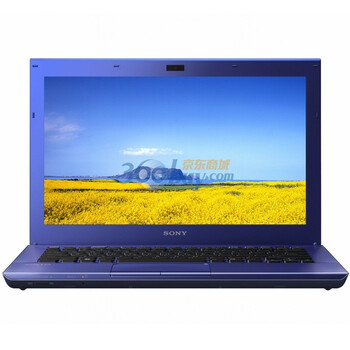 索尼（SONY）VPCSD27EC/L 13.3英寸宽屏笔记本电脑（i3-2310M 2G 320G 512独显 D刻 WIN7 蓝色）
