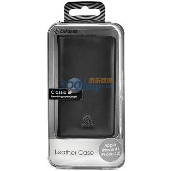 卡登仕（Capdase）Iphone4S保护套系列 经典皮套左右开 适用于适用于苹果Iphone 4/Iphone 4S