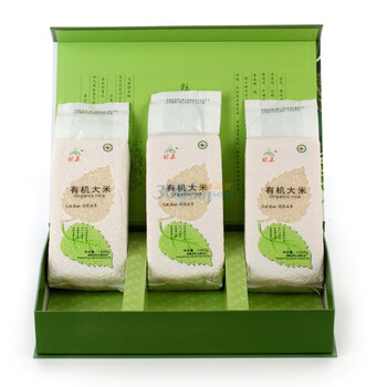 甸禾有机大米礼盒3kg