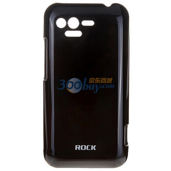 洛克（ROCK）HTC Rhyme S510b Bliss Glamor 裸壳 轻彩系列（黑色）