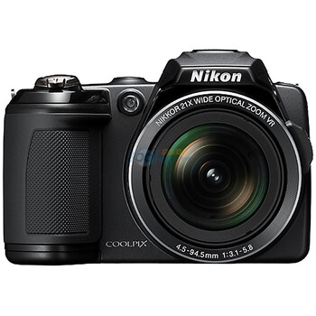 尼康（Nikon） COOLPIX L120 数码相机 黑色（1400万像素 3寸屏 21倍光变 25mm广角）
