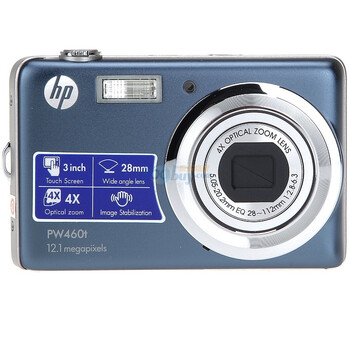 HP 惠普 PW460t 数码相机（灰蓝）