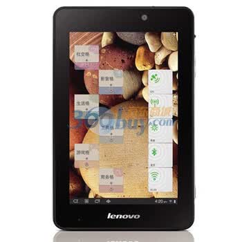 联想（LENOVO）乐Pad S2007 7英寸平板电脑（16G 3G+WIFI GPS 蓝牙 800像素 多点 重力）日光橙
