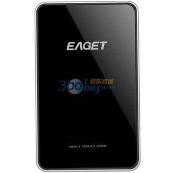 忆捷（EAGET）V9捷豹系列2.5英寸移动硬盘320G（银黑色）