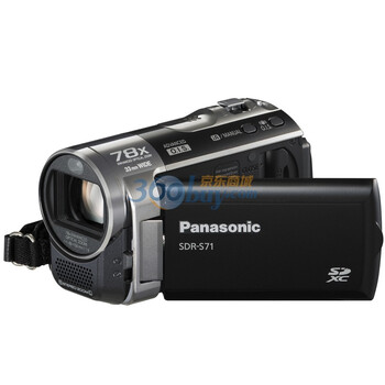 松下（Panasonic） SDR-S71GK数码摄相机 黑色