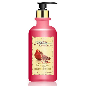 生活良品红石榴鲜活营养沐浴露400ml