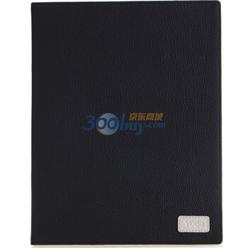 悠果（YOGO）Omnibook ipad2 三角度可调节支架式真皮保护套 黑色