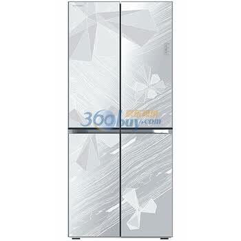 美菱（MEILING）BCD-450ZE9B 450升四门对开冰箱（冰晶睿菱）