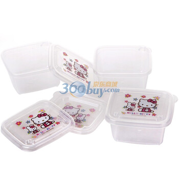 Hello Kitty离乳食品迷你保存容器（6只装）