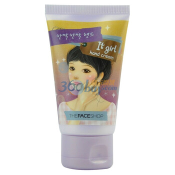 The face shop菲诗小铺可爱女孩闪亮护手霜50g