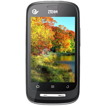 中兴（ZTE）N780 3G手机（黑色）CDMA2000/GSM 双模双待 电信定制