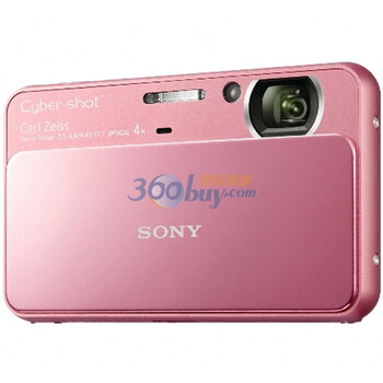 索尼（SONY） DSC-T110 数码相机 粉色（1610万像素 3.0寸屏 4倍光变 25mm广角）