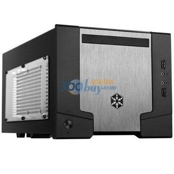 SilverStone SST-SG07B-W 珍宝系列 开窗版 小机箱（含80PLUS铜牌600W电源）