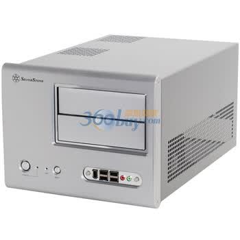 SilverStone SST-SG01S-F 珍宝系列 小机箱 银色