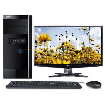 宏碁(Acer) AM1860台式电脑(G630 2G 500G 512M独显 DVD 读卡器 键鼠 Linux)