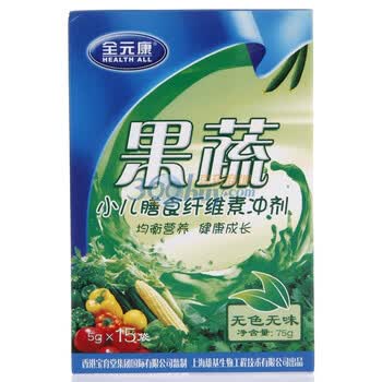 Health All 全元康小儿果蔬膳食纤维素 75g