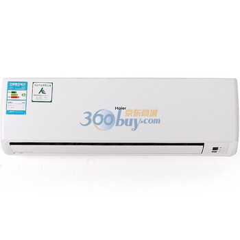 海尔（HAIER）KF-26GW/03GCC12 大1匹 聪明风系列壁挂式家用单冷空调（白色）