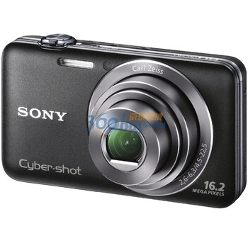 索尼（SONY） WX30数码相机（1620万像素 3.0寸触摸屏 5倍光变） 黑色