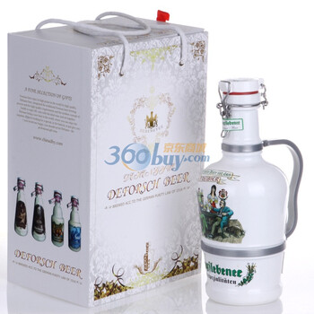 比利庄园礼品啤酒（品鉴啤酒）瓷瓶装 2L