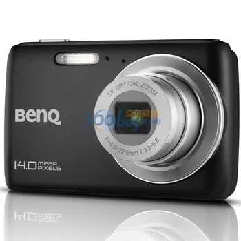 明基（BenQ） AE110 数码相机 黑色（1400万像素 2.7英寸液晶屏 5倍光学变焦 25mm广角）