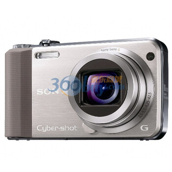 索尼（SONY） DSC-HX7 数码相机 金色（1620万有效像素 25mm广角 10倍光学变焦）
