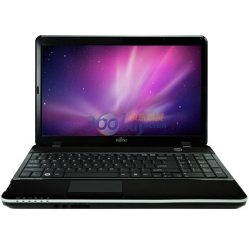富士通（FUJITSU）AH531 15.6英寸笔记本电脑（i3-2350 4G 640G 1G独显 D刻 蓝牙 HDMI 摄像头）型动黑