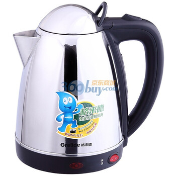 格来德（Grelide）不锈钢电水壶WWK-1802K 1.8L 1500W 自动弹盖 内外全钢 自动保温 进口304不锈钢精钢水壶