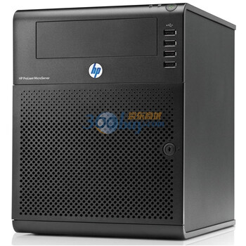 惠普（HP）N36L NHP服务器（一站式数字家庭解决方案，4盘位NAS，BT/电驴下载, 软RAID 0/1/5，超静音）