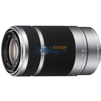 索尼（SONY） E 55-210mm f/4.5-6.3 OSS APS-C画幅远摄大变焦微单镜头 银色（SEL55210）
