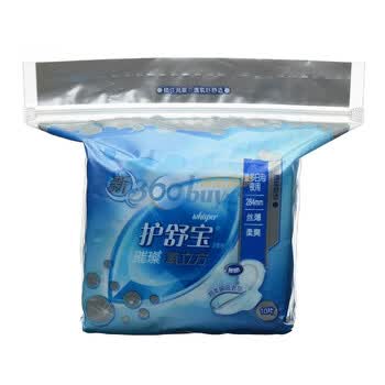 护舒宝璀璨氧立方丝薄量多日/夜用10卫生巾