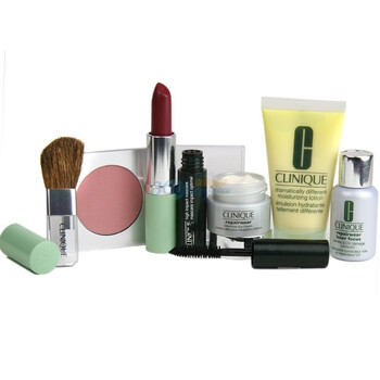 Clinique倩碧彩妆护肤六件套5ml+30ml+15ml+4g+4g+3.1g