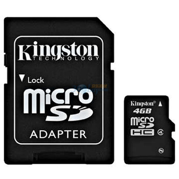金士顿（Kingston）4GB Class4 TF(Micro SD)存储卡（SDC4/4GB）