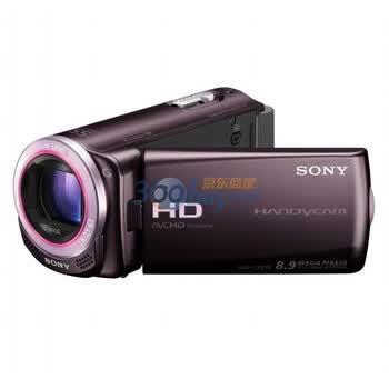 索尼（SONY） HDR-CX270E 高清数码摄像机 棕色（543万像素 30倍光变 32G内存 3寸屏）