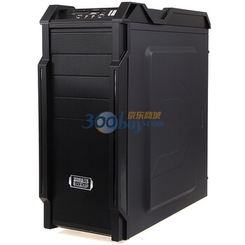 超频三（pccooler）雷暴3000旗舰版TS-3000+ 中塔式电脑机箱（侧板透明 黑色）