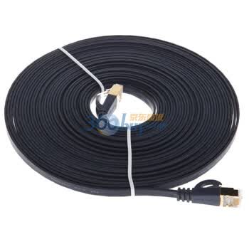包尔星克(PowerSync)CAT710FL 10Gbps超高速七类扁平网线 10米
