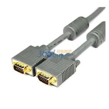 CE-LINK 4026 VGA线 VGA视频连接线 双磁环 15米 工程级（灰色）
