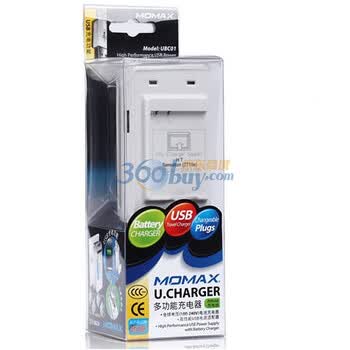 摩米士（MOMAX）HTC G14多功能充电器 适用于HTC G14/SENSATION(Z710e/Z710t)/SENSATION XE