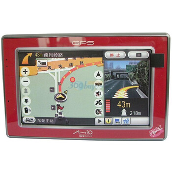 宇达电通（Mio）GPS导航仪 C720红色版