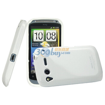 艾美克（IMAK)HTC Desire S G12 S510e超薄果冻套 钢琴白 适用于HTC Desire S G12 S510e