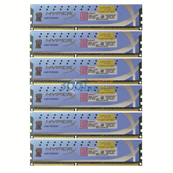 金士顿（Kingston）骇客神条 DDR3 1600 24GB(4Gx6条)台式机内存(KHX1600C9D3K6/24GX)