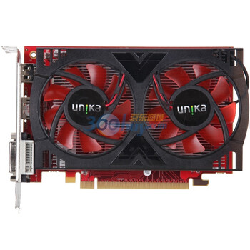 双敏（UNIKA）火旋风2 HD6770DDR5V1024白金版 775/4000 512M/128bit GDDR5 PCI-E 显卡