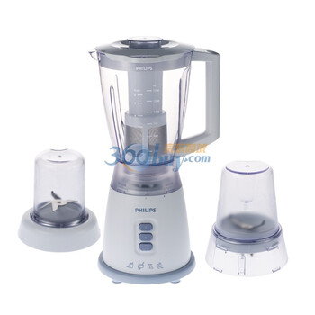 飞利浦（Philips）HR2028/70 小型搅拌机 （白色）
