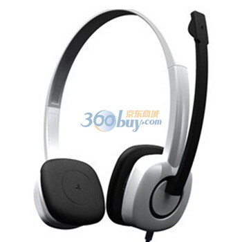 罗技（Logitech）H150 立体声耳机麦克风 白色