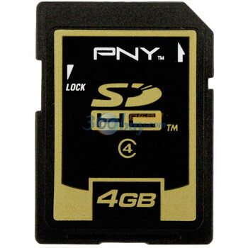 必恩威（PNY）4G SDHC 高速存储卡（CLASS4）