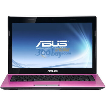 华硕（ASUS）A43EB815SD-SL 14.0 英寸笔记本电脑（B815 2G 320G G610M 2G独显 DOS 粉色）