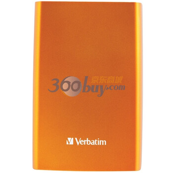 威宝（Verbatim）2.5寸 USB3.0 开拓者系列 500G 移动硬盘（橙色）